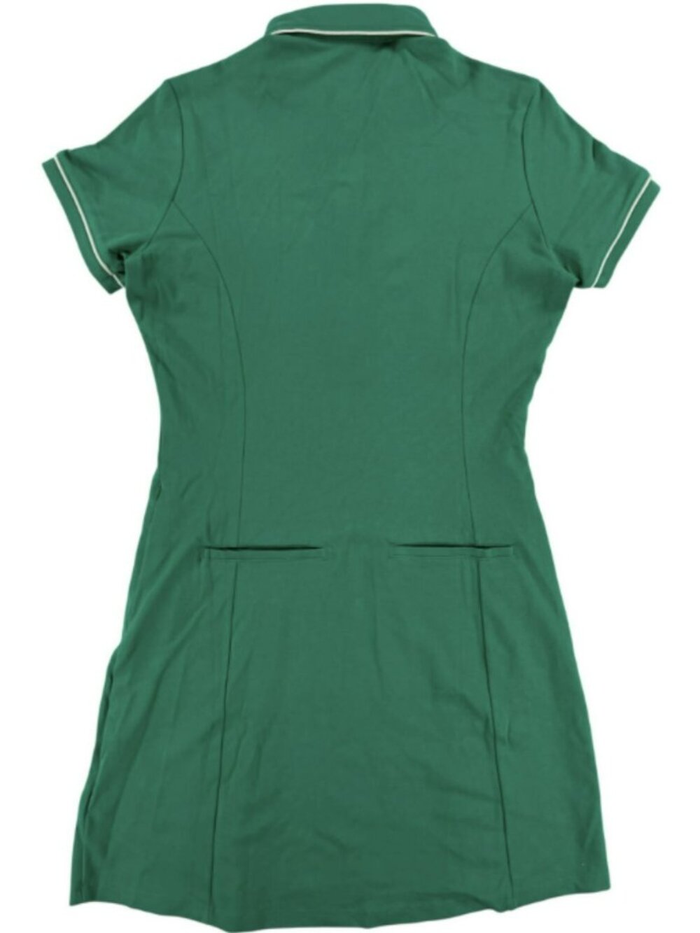 Adidas Golf Dress Polo With Shorts Sport Court Green Comfy KB8607 Wmn's Sz 4 NEW - Picture 2 of 11
